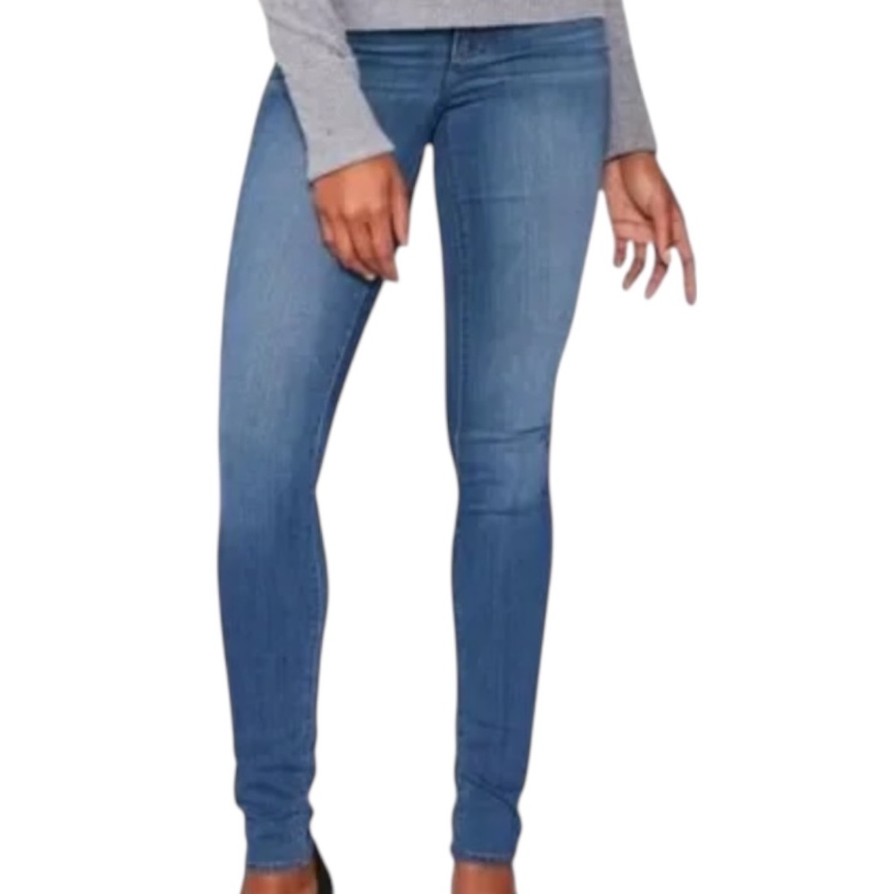 PAIGE Margot Ultra Skinny Jeans 23 Tristan Wash Super High Rise TRANSCEND Denim